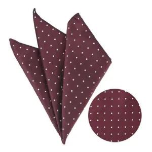 [알티피아]화이트 도트 와인 행커치프