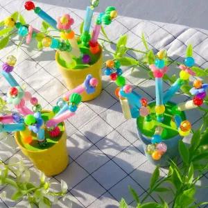 [아트박스]/오렌지몰 비즈식물 만들기 미니 화분 DIY 공예 키트