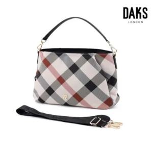 [백화점 선물포장] 닥스 크로스백 여성 나일론 경량 여행 핸드폰 가방 아이보리 966