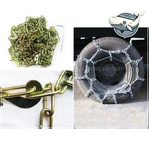 겨울철 화물차 스노우체인 강력한 사슬체인 얼음 타이어용품 스노우체인 사슬체인