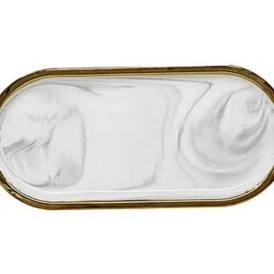 키 소품 트레이 빈티지 어 대형 그레이대리석 화장대 빈티지