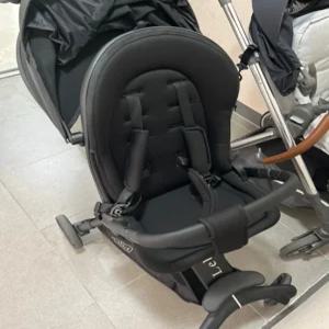 르베르 S 휴대용 유모차 + 뉴이 키즈 캐리어(유모카-오닉스블랙/캐리어-베이지)