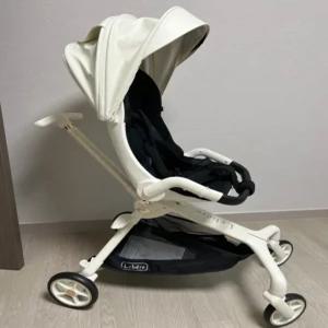르베르 S 휴대용 유모차 + 뉴이 키즈 캐리어(유모카-화이트블랙/캐리어-베이지)
