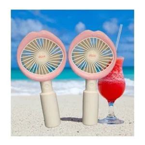 좋은 품질 1+1 미니 손선풍기 usb충전 무선선풍기 대용량 배터리