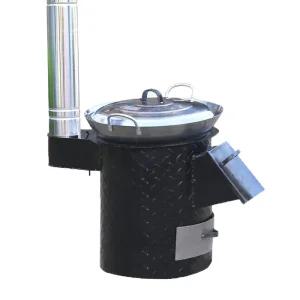 드럼통 아궁이 불 난로 우드 가정용 농업용 농촌 화로 화로대 - 40cm