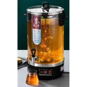약탕기 자동 대용량 업소용 물통 차 우리기 메이커 10L 전기물통(티 거름망 포함)