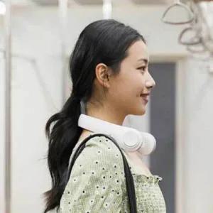 [골드스마일]팬 목걸이형 선풍기 3단계 이동식 목풍기 야외용 시원한