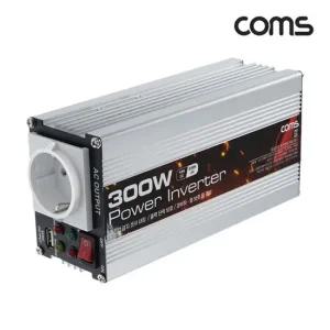 Coms 순수정현파 차량용 300W 파워 인버터 캠핑용 순수정현파 차량용 300W 인버터 시거잭 전원
