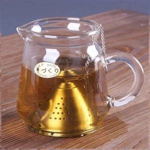 숙우 녹차 손잡이 원형 내열강화 컵 선물 380ml 내열유리 (WFJYY5K)