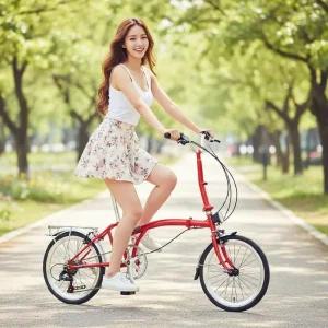 크랜스톤 미니벨로 자전거 20인치 크로몰리 트라이폴드 9단