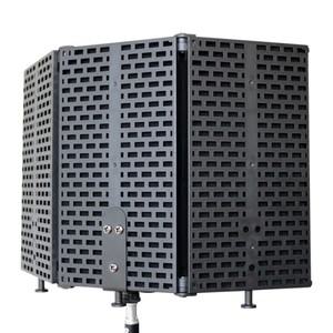 3도어 마이크 방음 플라스틱 소음 감소 바람 커버 음향 폼 패널 필터 바람막이