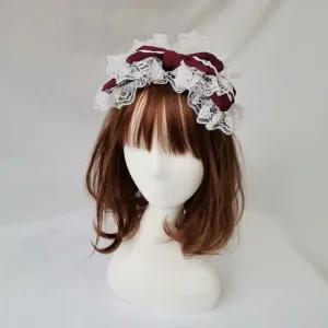 코스프레 리본 머리띠 헤어벤드 파티용품 헤어액세서리 할로윈 리본머리띠 왕리본머리띠