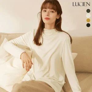 루시앙 울 블렌디드 기모 티블라우스 4종 택1