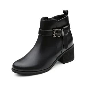 [금강제화]FAIR LADY 여성 버클 앵클부츠 RICBOC5860WFAIK1