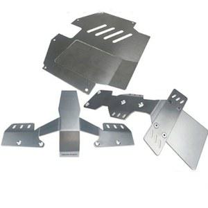 트랙사스 UDR 무제한용 AFDHGS 스테인리스 스틸 스키드 플레이트 세트 - 3M 더블 테이프 4개