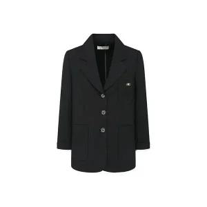 JJ지고트 루즈핏 로고 장식 싱글 재킷 GR5A0JKJ91 305839