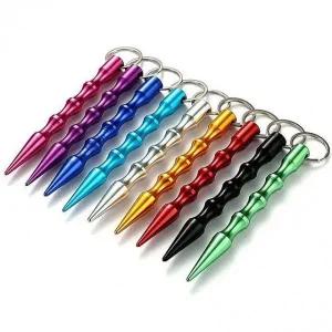 고품질 여성 호신용 쿠보탄 호신봉 찌르기막대기 키링호신봉 호신막대 호신스틱 (WFK0PRW)