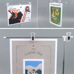 세이진 T형 POP 스탠드 POP스탠드집게형