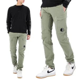 25FW CP컴퍼니 렌즈 와펜 스트레치 새틴 카고 팬츠 19CMPA068A 612