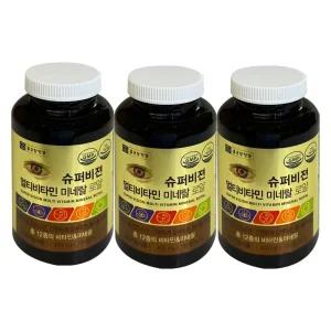종근당건강 슈퍼비젼 멀티비타민 미네랄 로얄 1400mg x 180캡슐 3개 / 써클