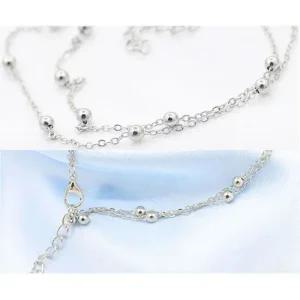 체인 데일리 포인트 볼 체인 발찌 발찌 체인발찌 패션발찌 여자발찌 남자발찌 은발찌