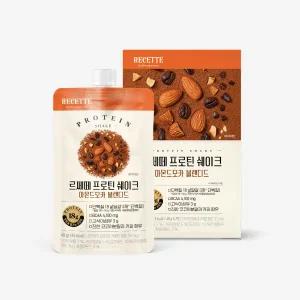 르쎄떼 by 신세계푸드 프로틴 쉐이크 아몬드모카 블렌디드 40g 7개입