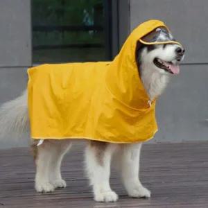 [셀러에이드]애견 우비 레인코트 비옷 강아지 산책 방수 장마