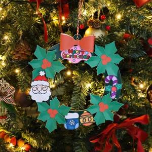 아트박스/오늘놀이 오늘놀이 크리스마스 컬러링 입체 리스 만들기 세트