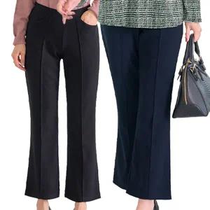 [엄마옷 로즈맘] 홍찬핀턱나팔밴딩바지