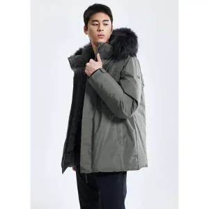 [K2](대전신세계)KMW24575 [강남점 단독] 남성 헤비 구스다운 시그니처 고스트(GHOST) 윈드스토퍼 다운