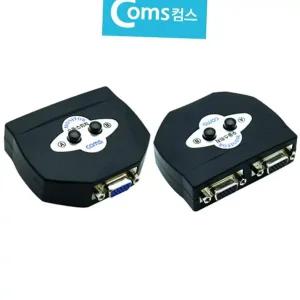 VGA RBG 모니터 선택분배기 선택기 수동 2대1