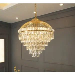 호텔 크리스탈 샹들리에 인테리어 LED