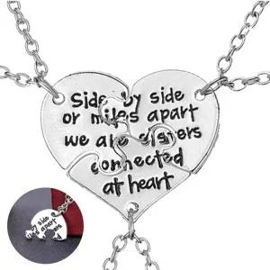 우정 하트 퍼즐 목걸이 친구 생일 커플 인싸 선물 템-WFF1100