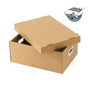 모던 디자인 다용도 수납 상자 정리함 전자기기 다용도 정리 정돈 깔끔 책 손잡이종이