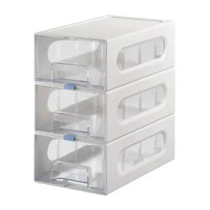 스마트멀티박스 시 마이룸 정리박스 시정리함 3단수납박스