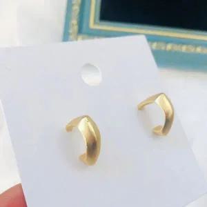 블링썸스퀘어귀걸이 매트스퀘어귀걸이-WDC93DE