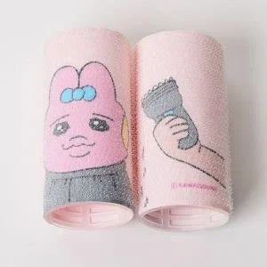 빤쮸토끼 귀여운 대형 헤어롤 4P 앞머리 볼륨 찍찍이-WFGPVWZ