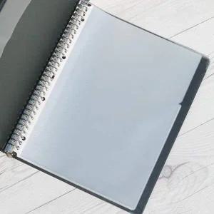 [셀러에이드]A4 30공바인더 루즈리프 내지/비닐 속지 5팩(50매)