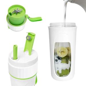 텀블러 소형믹서기 미니 휴대용 무선 블렌더 가정용 분쇄기 스무디 과일 쥬스 쉐이크