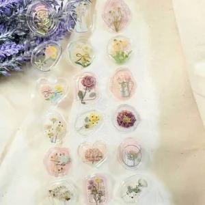 청첩장스티커 스티커 왁스 실링 로즈파우더 type B