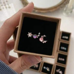 [콩심팥심]악세사리케이스 3종 피어싱 하트 비너스 세트 쥬얼리