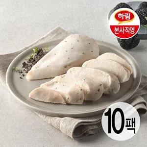 [하림][T] 하림 수비드 닭가슴살 트러플 100g 10팩