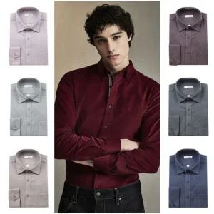 [갤러리아] 듀퐁 겨울 가격인하 일반핏 기모 긴팔와이셔츠 6종 택1(SE5FM11LS163SGE외)