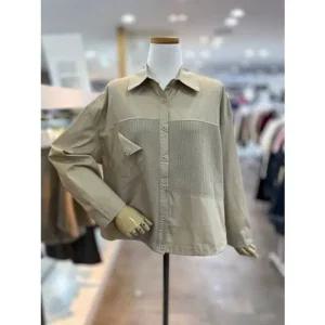 [갤러리아] [클리지]니트배색스트링셔츠남방블라우스(CP7WBL08)