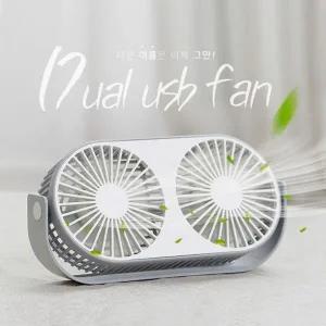 [골드스마일]휴대용선풍기 탁상용선풍기 미니선풍기 usb선풍기 듀