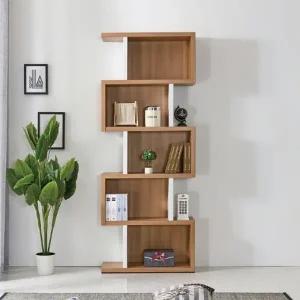 [텐스페이스]5단 지그재그 책장 800 ITG93R(착불)