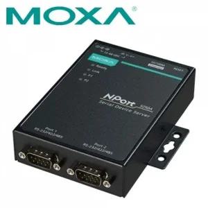 MOXA 2포트 RS232/422/485 디바이스 서버 NPort 5250A