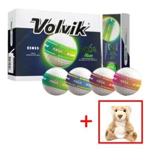 2025  골프공 엑시아 루미나 야간 야광 형광볼 3더즌