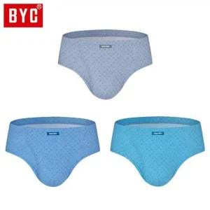 BYC 남성 베스타임 3매입 맥시 삼각팬티 DOLF1081