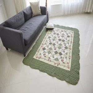 플로렌스 퀄팅워싱 카페트 러그 그린200x230